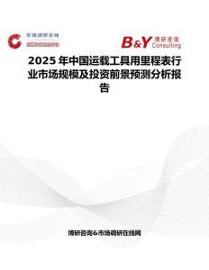 2025年中国运载工具用里程表行业市场规模及投资前景预测分析报告