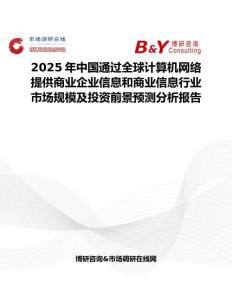 2025年中国通过全球计算机网络提供商业企业信息和商业信息行业市场规模及投资前景预测分析报告