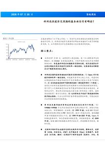 策略周报：科网泡沫股价见顶的基本面信号有哪些？