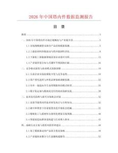 2026年中国塔内件数据监测报告.docx