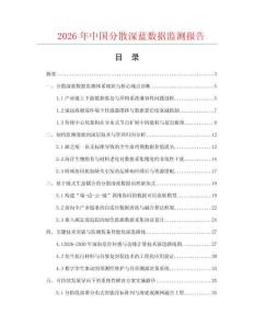 2026年中国分散深蓝数据监测报告.docx