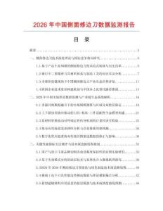 2026年中国侧面修边刀数据监测报告.docx