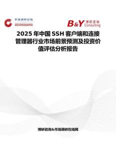 2025年中国SSH客户端和连接管理器行业市场前景预测及投资价值评估分析报告