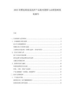 2025母婴连锁渠道洗护产品陈列逻辑与动销策略优化报告.docx