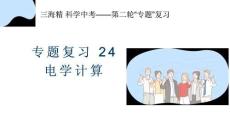 专题复习24 电学计算