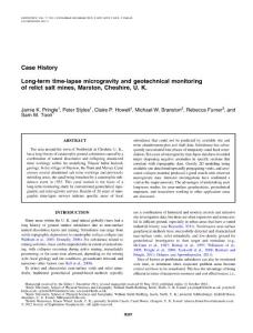Long-term time-lapse microgravity and geotechnical monitoring