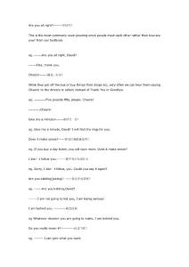 簡(jiǎn)單英語(yǔ)交流