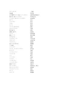 日語詞匯分類---理發用語
