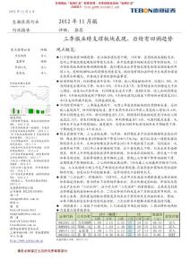 生物醫藥行業研究報告：德邦證券-生物醫藥行業：三季報業績支撐板塊表現，后續有回調趨勢