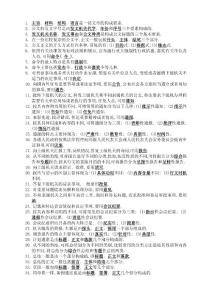 应用写作复习资料—填空97题