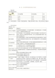 安全工程师安全生产管理知识生产经营单位的安全生产管理