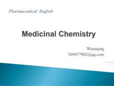 medicinal chemistry -課堂PPT