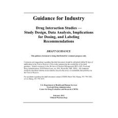 00000  FDA industry drug interaction studies2012