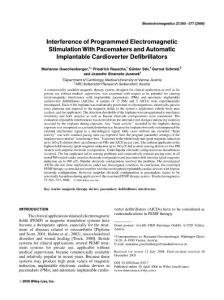 Programmed Electromagnetic stimulation