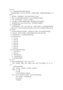 自考市政学复习重点和历年试题