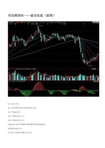 股票操作 选股公式 建仓洗盘（副图）