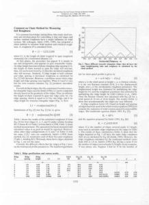 Comment on chain method for measuring soil roughnes