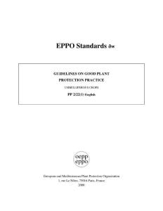 病蟲害防治--歐洲植物保護聯盟