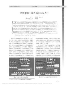 智能混凝土攪拌站稱重儀表