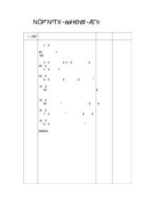 倉(cāng)儲(chǔ)人員績(jī)效考勤表