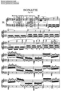 《降A大调第三十一钢琴奏鸣曲》 Beethoven_-_Piano_Sonata_in_As-dur_Op._110