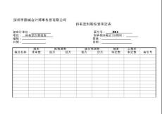 财务报表审计工作底稿编制指南（实质性测试底稿）：资产类——持有至到期投资