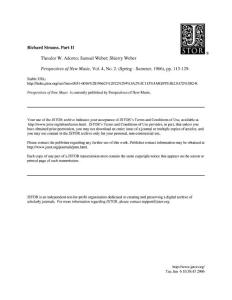 AdornoRichard Strauss Part II Perspectives of New Music v4 n2 1966