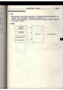 原厂丰田凯美瑞维修手册——车身电器部分