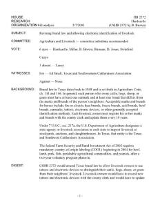 HOUSE HB 2372 RESEARCH Hardcastle ORGANIZATION bill analysis 57