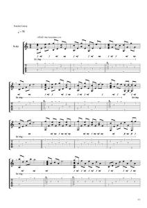 [女生愛女生]堅(jiān)定少女的心指彈吉他譜