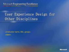 UserExperienceDesignForOtherDisciplines