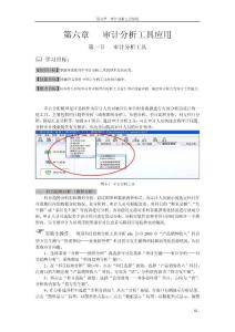 第六章審計分析