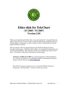Elder Disk for TeleChart