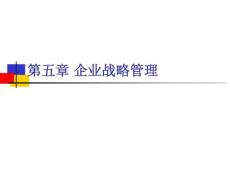 企业战略管理