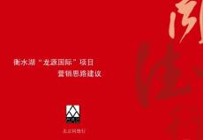 衡水湖龍源國際營銷思路建議2012.2.29