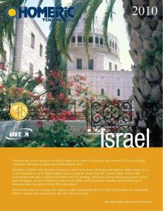 英文旅游指南——以色列 Israel 2010