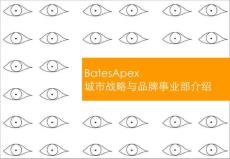 BatesApex城市戰(zhàn)略與品牌事業(yè)部簡介