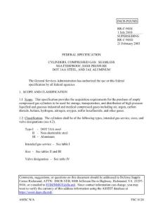 FEDERAL SPECIFICATION  RR-C-901E