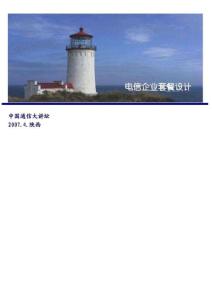 3 電信企業(yè)套餐設(shè)計(jì)