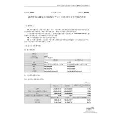 富安娜：2010年半年度报告摘要 - 深圳市富安娜家居用品股份有限公司