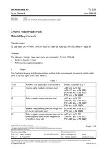 TL528镀铬塑胶件性能要求（2008）