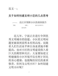 大学生社会实践调查报告范文