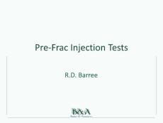 Gohfer 培训英文课件5-pre-frac-injection-tests