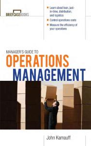 McGraw Hill - BriefcaseBooks - Operations Management