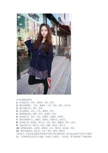穿衣服的學問（很實用，很全面 男女皆有）