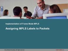 Assigning MPLS Labels to Packets