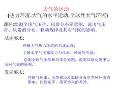 大氣運動第一課時復習li