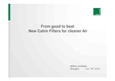 新型空调滤清器精确益保求更精洁净的车内空