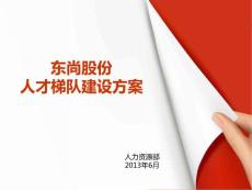 东尚公司人才梯队建设方案