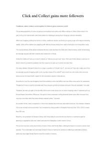 Click and Collect gains more followers